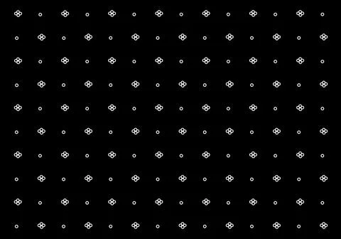 Seamless polka dot pattern Illustrazione stock