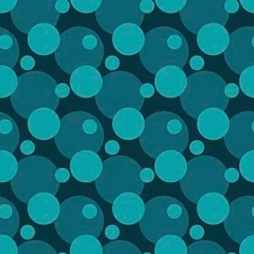 Seamless polka dot pattern. Vector background for fabric, wrapping paper, . B Stock Illustration