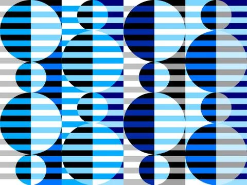 Seamless polka dot pattern Vector Illustration. Stock Illustration