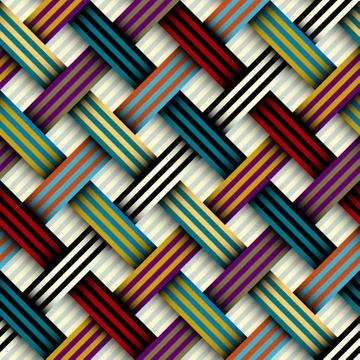 Seamless polka dot pattern Vector Illustration. Stock Illustration