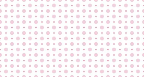 Seamless polka dot pattern. Vector repeating texture. Polka dot with color .. Stock Illustration