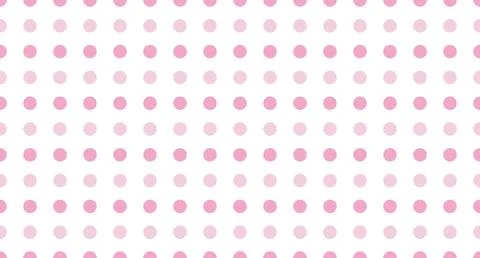 Seamless polka dot pattern. Vector repeating texture. Polka dot with color .. Stock Illustration