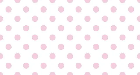 Seamless polka dot pattern. Vector repeating texture. Polka dot with color .. Illustrazione stock