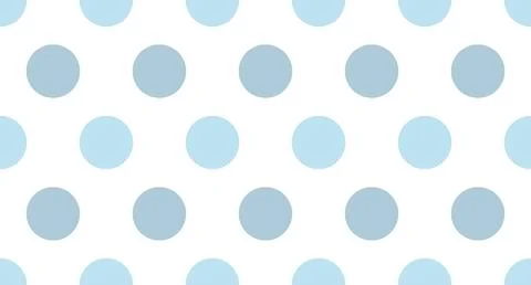 Seamless polka dot pattern. Vector repeating texture. Polka dot with color .. Stock Illustration