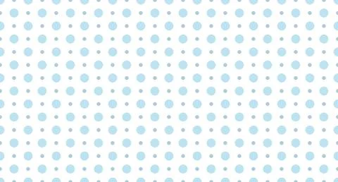 Seamless polka dot pattern. Vector repeating texture. Polka dot with color .. Stock Illustration