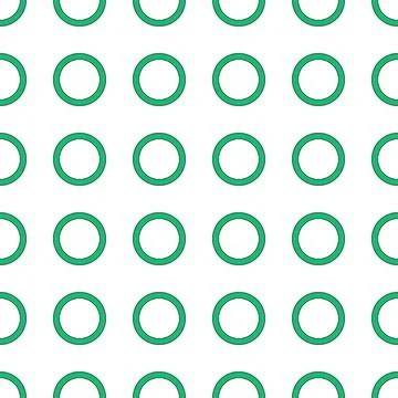 Seamless polka dot pattern for your design. Vector seamless pattern with gree Stock Illustration