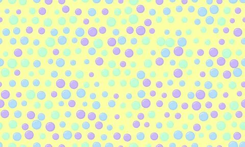Seamless polka dot vector with geometric circles, perfect for fabric prints.. Stock Illustration