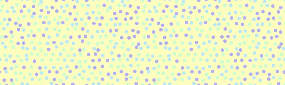 Seamless polka dot vector with geometric circles, perfect for fabric prints.. Stock Illustration