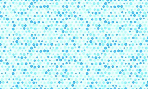 Seamless polka dot vector with geometric circles, perfect for fabric prints.. Stockillustratie