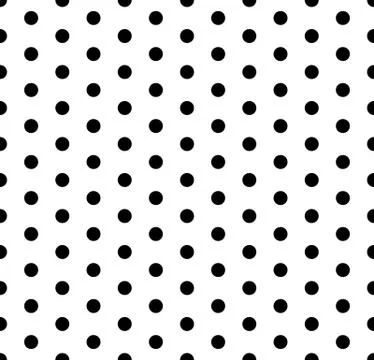 Seamless polka dots pattern background Stock Illustration