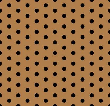 Seamless polka dots pattern background Stock Illustration