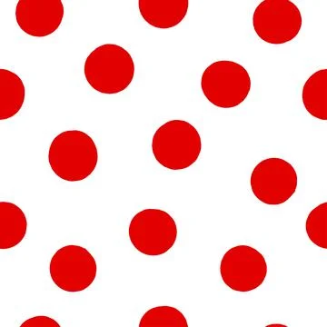 Seamless polka dots pattern Stock Illustration