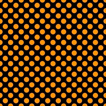 Seamless polka dots for pattern, texture, web, blog, print or graphic design. Stock Illustration