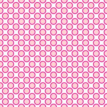 Seamless polka dots for pattern, texture, web, blog, print or graphic design. Stock Illustration