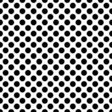 Seamless polka dots for pattern, texture, web, blog, print or graphic design. Illustrazione stock