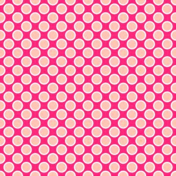 Seamless polka dots for pattern, texture, web, blog, print or graphic design. Illustrazione stock