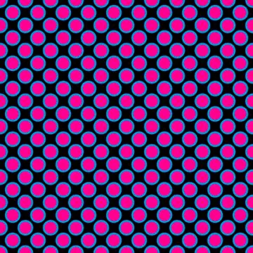 Seamless polka dots for pattern, texture, web, blog, print or graphic design. Stock Illustration