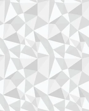 Seamless polygonal mosaic Stock Illustration