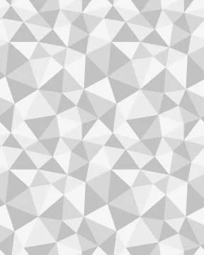 Seamless polygonal mosaic Stock Illustration