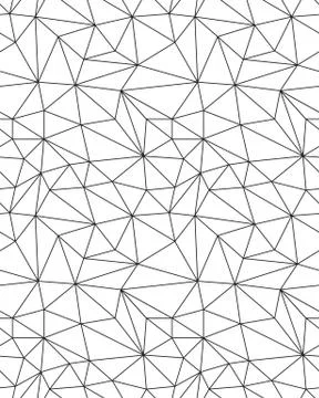 Seamless polygonal pattern background Stock Illustration