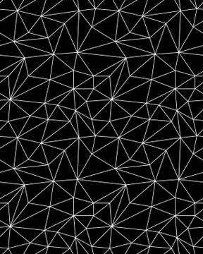 Seamless polygonal pattern background Stock Illustration