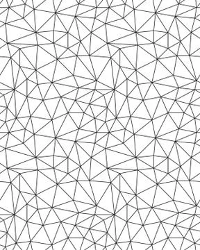 Seamless polygonal pattern background Stock Illustration