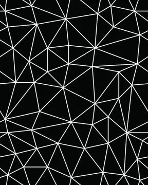 Seamless polygonal pattern background Stock Illustration