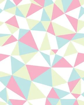 Seamless polygonal pattern Stock Illustration