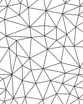 Seamless polygonal pattern Stock Illustration