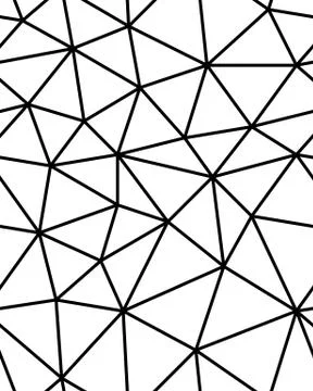 Seamless polygonal pattern Stock Illustration