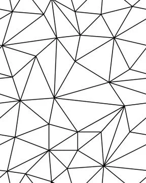 Seamless polygonal pattern Stock Illustration