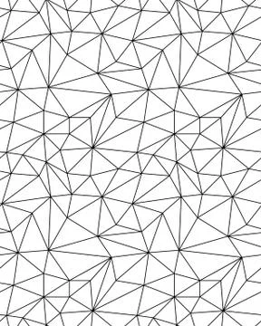 Seamless polygonal pattern Stock Illustration