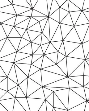 Seamless polygonal pattern Stock Illustration