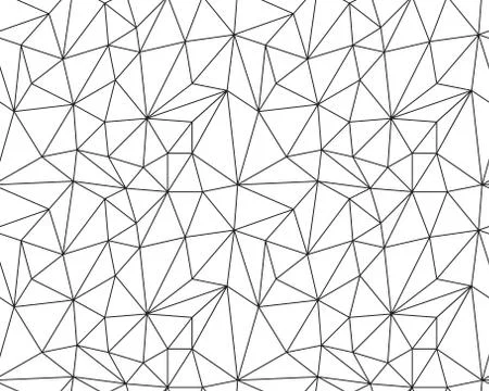 Seamless polygonal pattern Stock Illustration