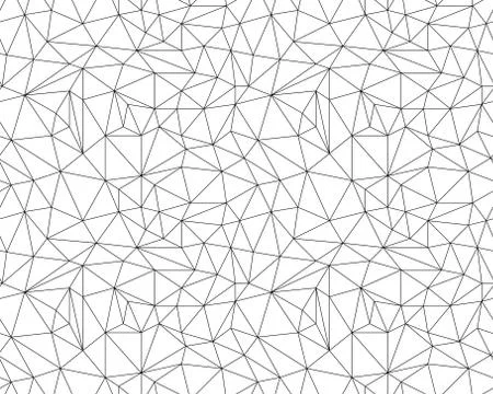 Seamless polygonal pattern Stock Illustration