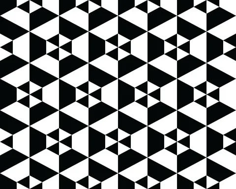 Seamless polygonal pattern Stock Illustration