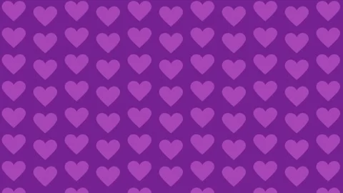 Seamless Purple Heart Pattern Background for Honoring Heroes and Remembranc.. Stock Footage 340131248