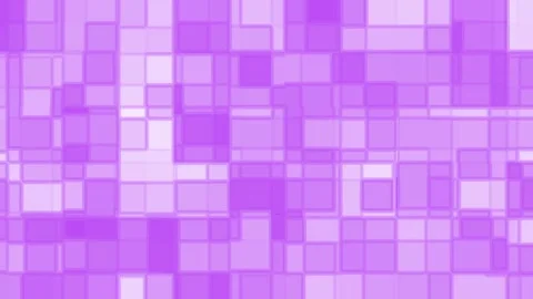 Seamless purple pastel square pattern Stock Footage 317370265