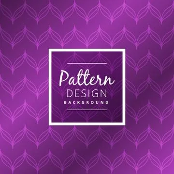 Seamless purple pattern design Stock Illustration