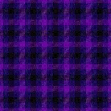 A seamless purple plaid pattern featuring a classic tartan design. This versa Stockillustratie