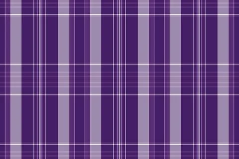 A seamless purple plaid pattern featuring elegant crisscross lines, ideal for Stock Illustration