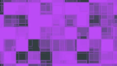 Seamless purple square pattern Stock Footage 317370271