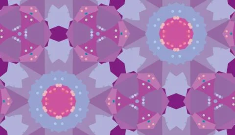 Seamless Purple Triangular Pattern Stock Illustration
