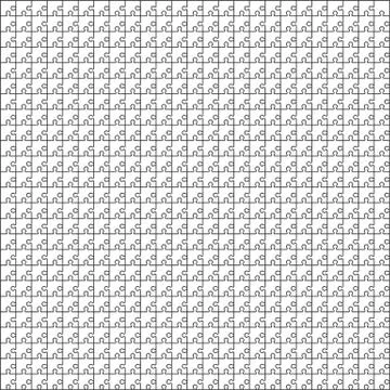 Seamless puzzle texture. Stock Illustration