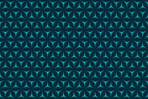 Seamless pyramid 3D pattern background. Abstract geometric texture design. Illustrazione stock