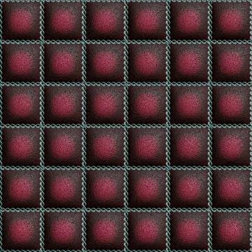 Seamless quilting leather pattern Stock Illustration