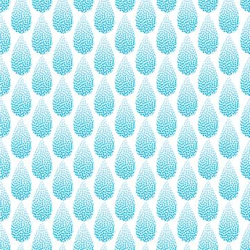 Seamless rain drops pattern background Stock Illustration