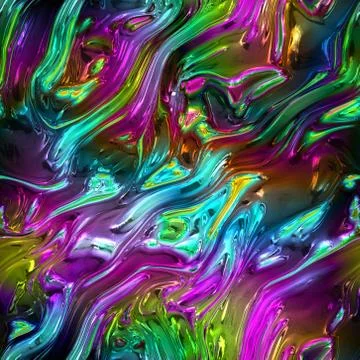 Seamless rainbow glass pattern Illustrazione stock