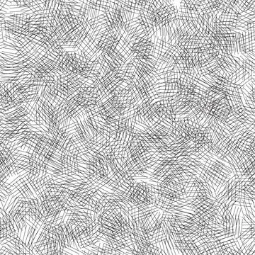 Seamless random hand drawn scribble minimalistic pattern Stock Illustration