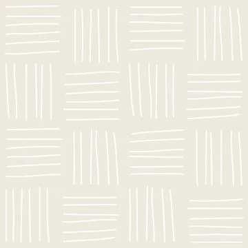 Seamless random hand drawn scribble minimalistic pattern Stock Illustration